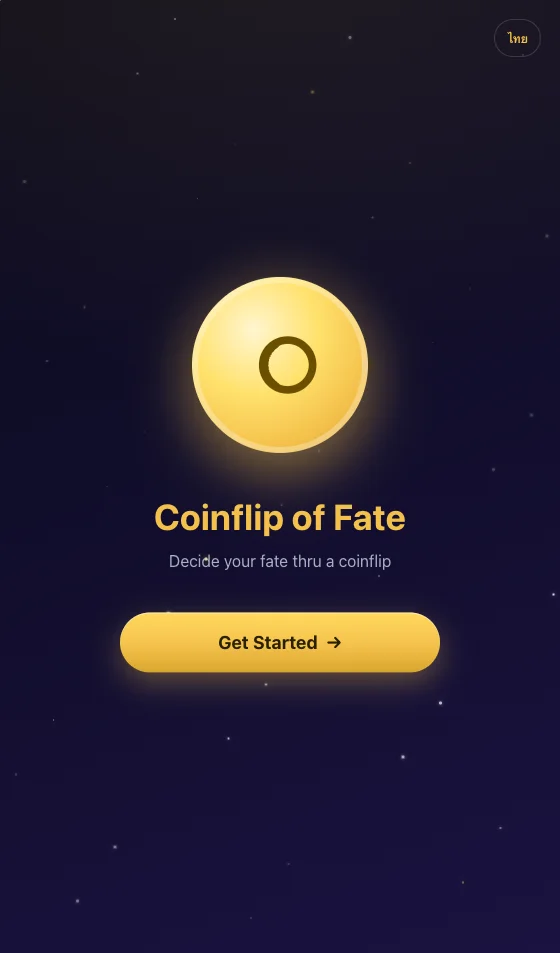 Coinflip of Fate — app by @Tam